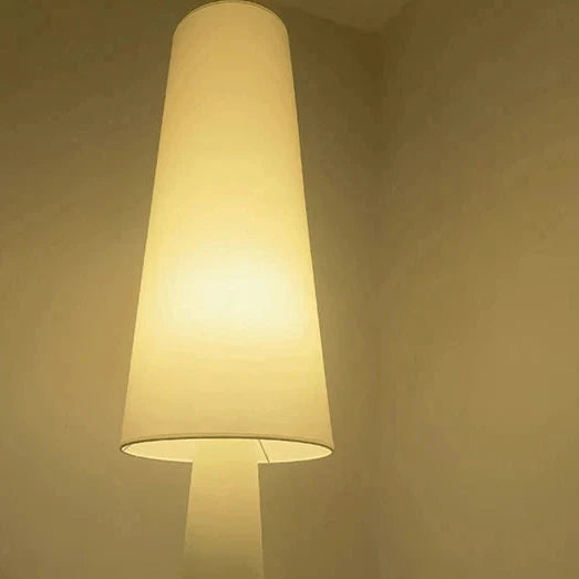 Elara Haus Conical Base Table Lamp with Fabric Shade