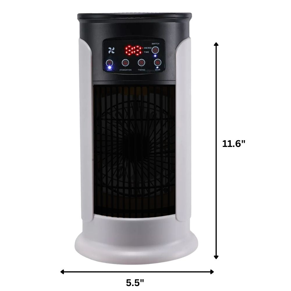 Elara Haus Portable Evaporative Air Cooler with Digital Display & Mist Humidifier