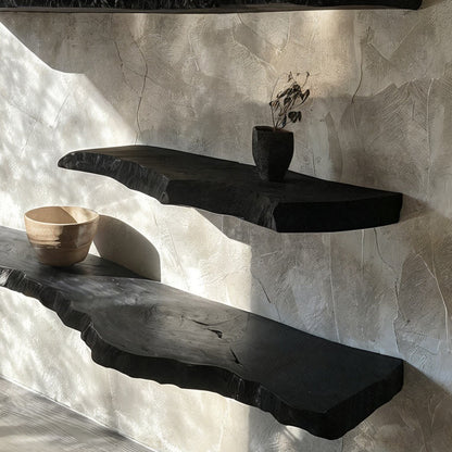 Black Floating Shelves For Modern Home Decor SILDTFL028 4