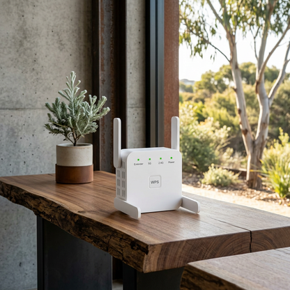Dual-Band WiFi Extender with WPS