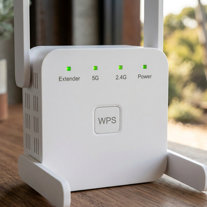 Dual-Band WiFi Extender with WPS