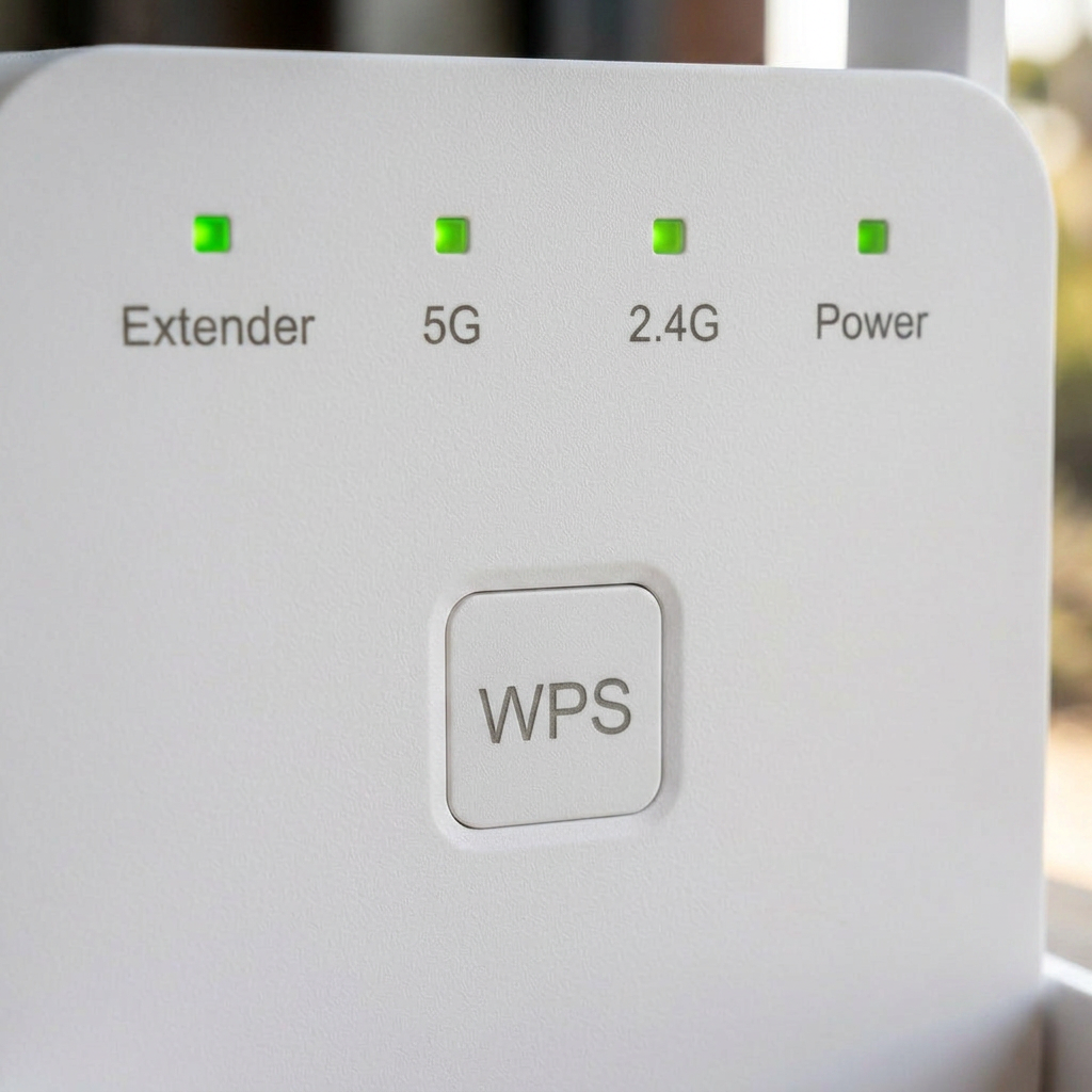 Dual-Band WiFi Extender with WPS