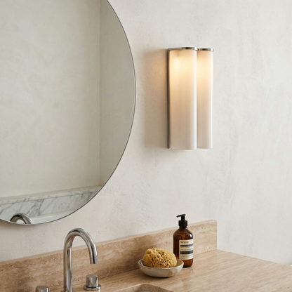Elara Haus Arched Glass Tube Sconce
