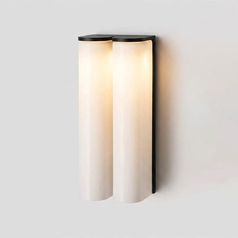 Elara Haus Arched Glass Tube Sconce