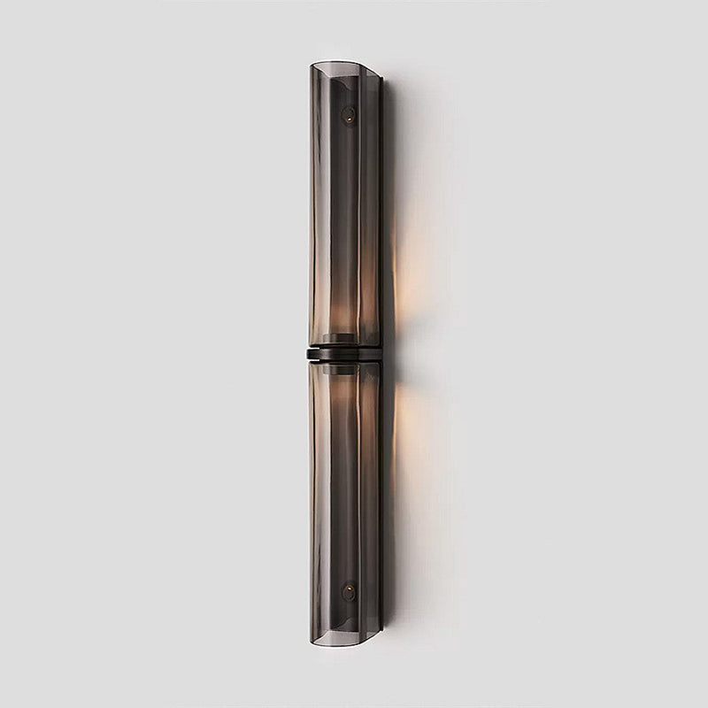 Elara Haus Arched Glass Tube Sconce