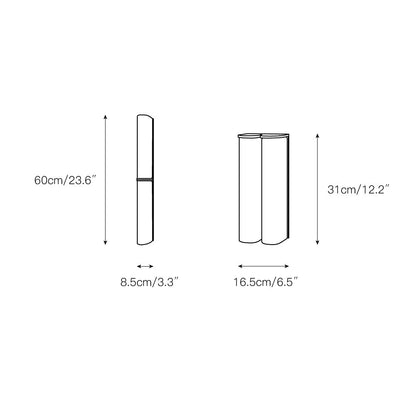 Elara Haus Arched Glass Tube Sconce