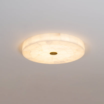 Elara Haus Circular Pieced Stone Ceiling Lamp