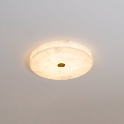 Elara Haus Circular Pieced Stone Ceiling Lamp
