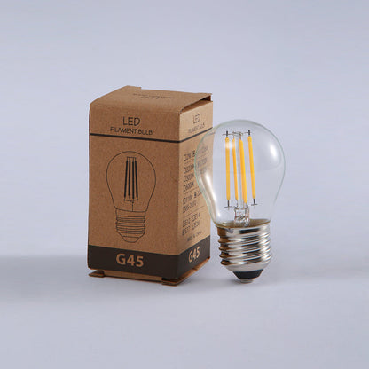 Elara Haus Clear Glass E27 A60 LED Filament Lamp