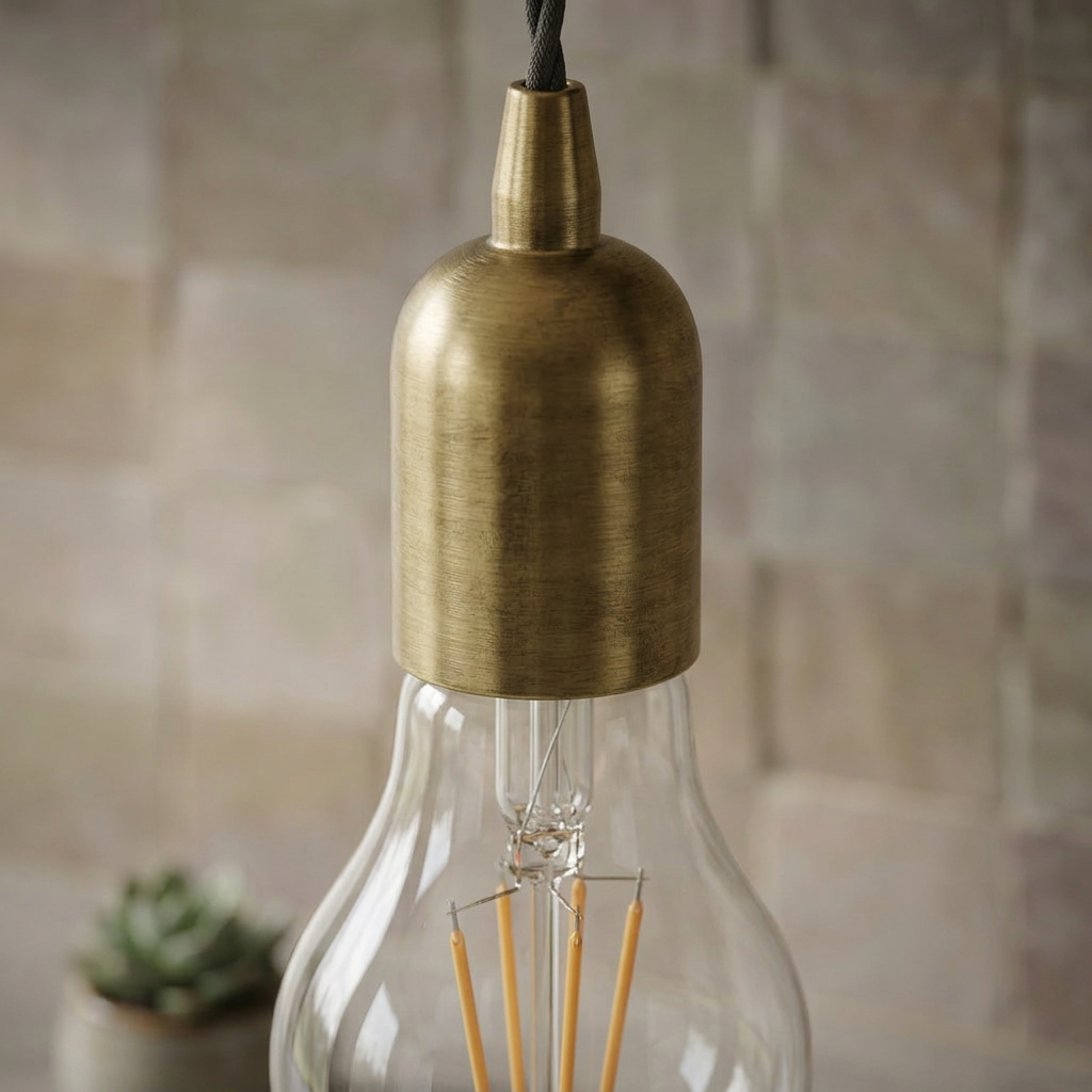 Elara Haus Clear Glass E27 A60 LED Filament Lamp