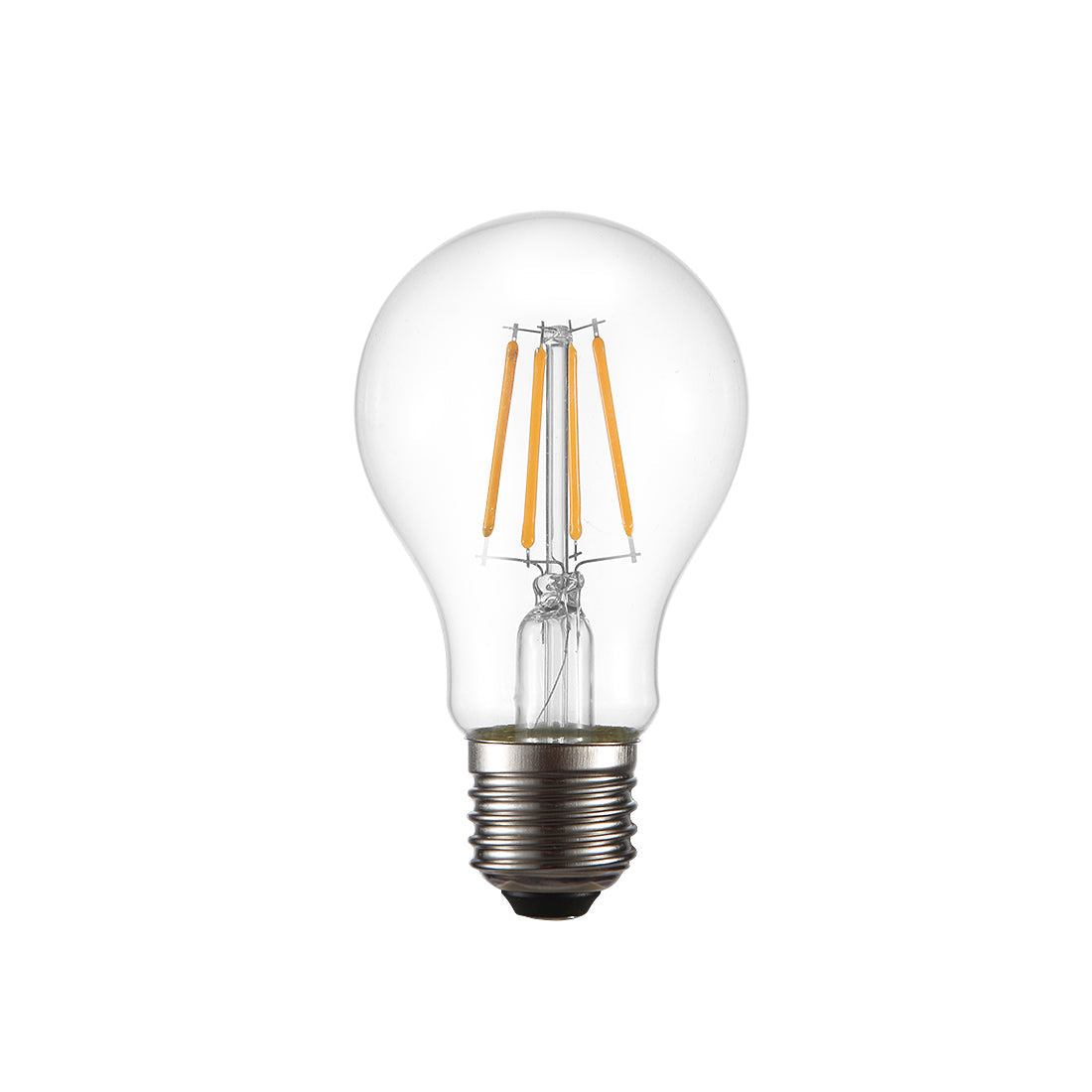 Elara Haus Clear Glass E27 A60 LED Filament Lamp