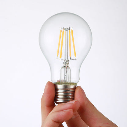 Elara Haus Clear Glass E27 A60 LED Filament Lamp