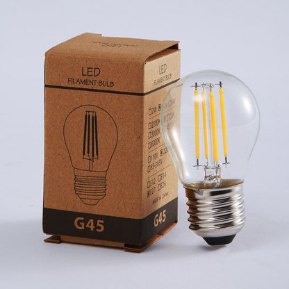 Elara Haus Clear Glass E27 A60 LED Filament Lamp