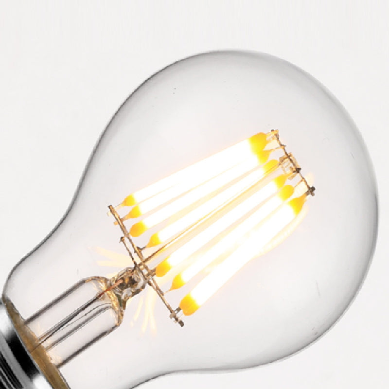 Elara Haus Clear Glass E27 A60 LED Filament Lamp