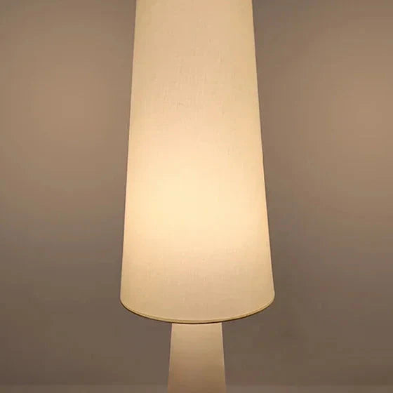 Elara Haus Conical Base Table Lamp with Fabric Shade