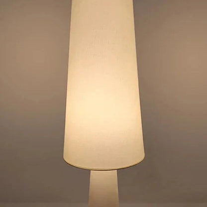 Elara Haus Conical Base Table Lamp with Fabric Shade
