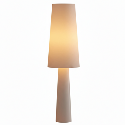 Sivora – Wabi Sabi Floor Lamp with Fabric Shade 1
