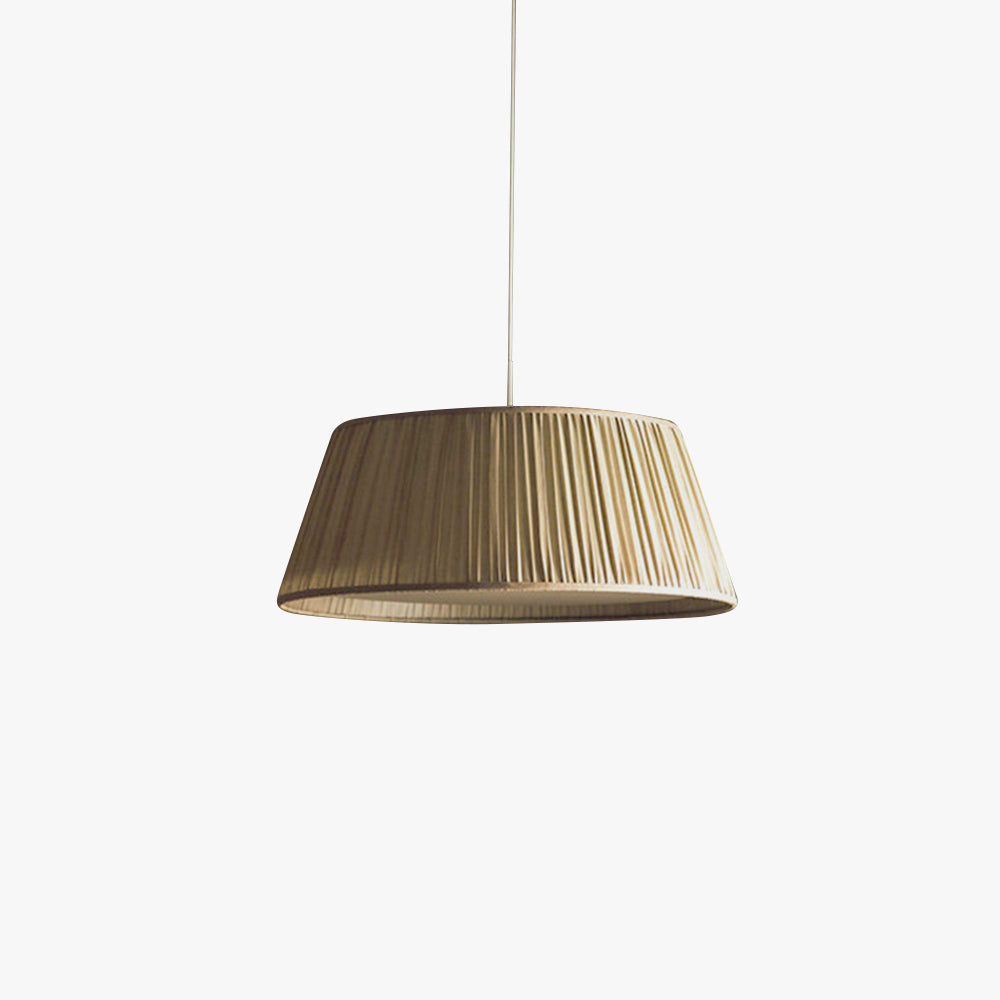 Elara Haus Conical Pleated Shade Ceiling Pendant