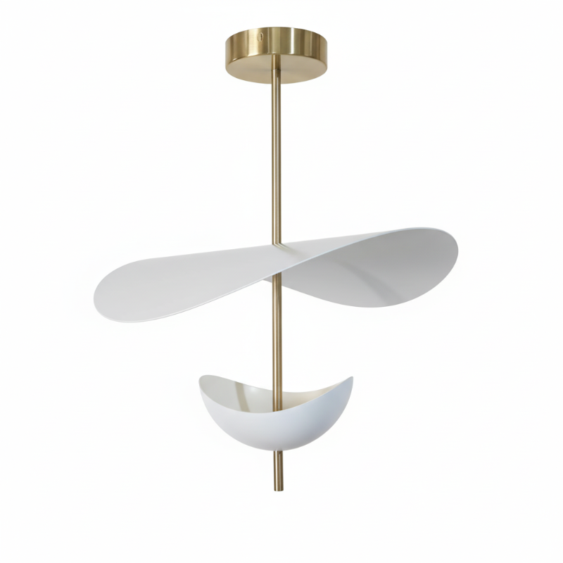 Elara Haus Curved Dual Panel Pendant Light