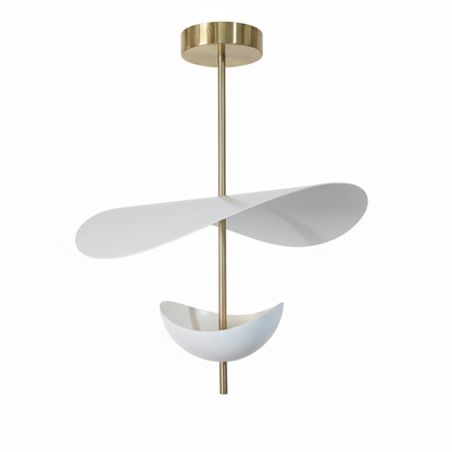 Elara Haus Curved Dual Panel Pendant Light