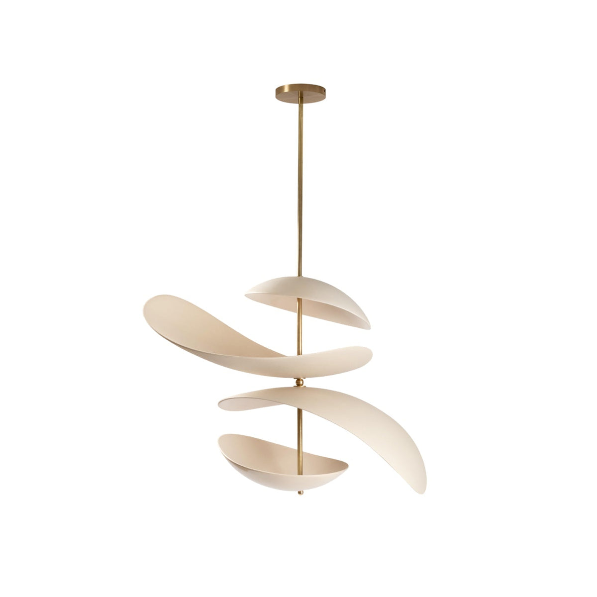 Elara Haus Curved Dual Panel Pendant Light