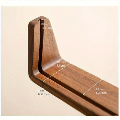 Elara Haus Double-Sided Rotating Wooden Photo Frame