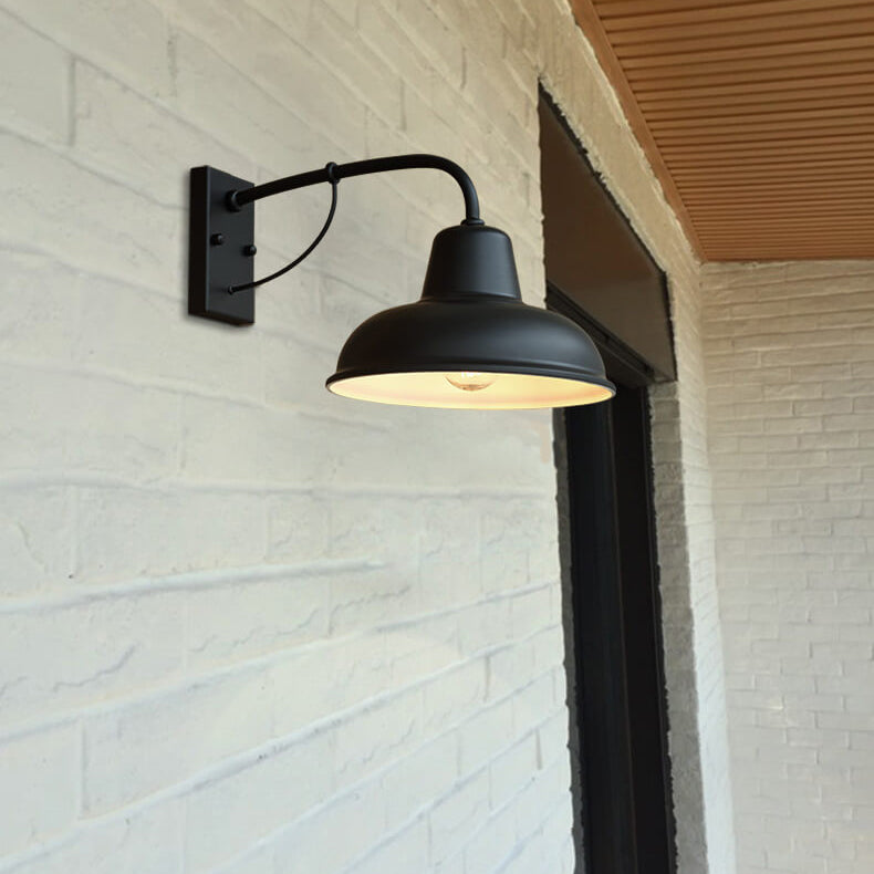 Elara Haus Downward-Facing Curved Arm Entryway Light
