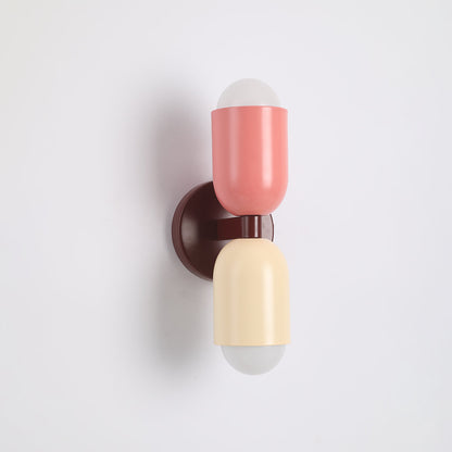 Elara Haus Dual-Light Capsule Wall Lamp