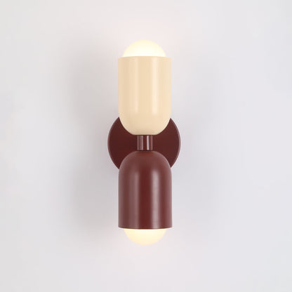Colorful Double-Headed Wall Sconce – Modern Design 14