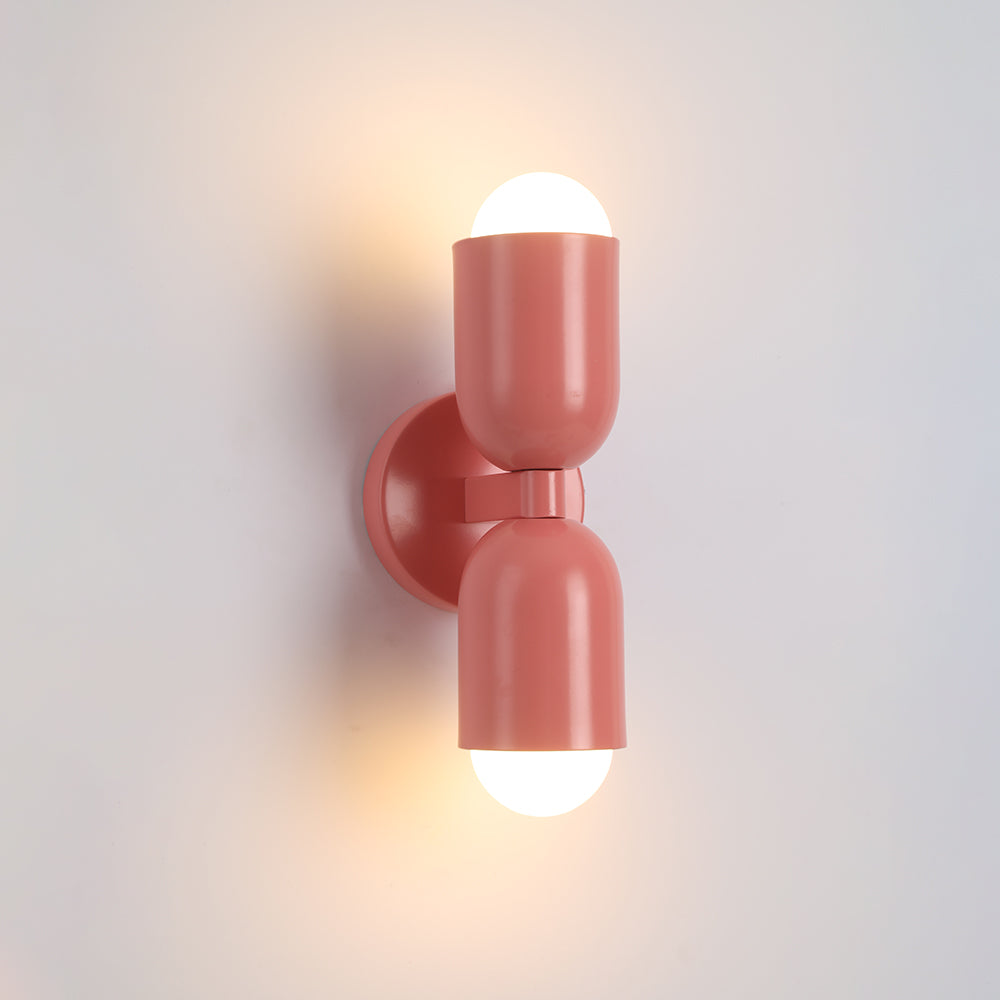 Elara Haus Dual-Light Capsule Wall Lamp