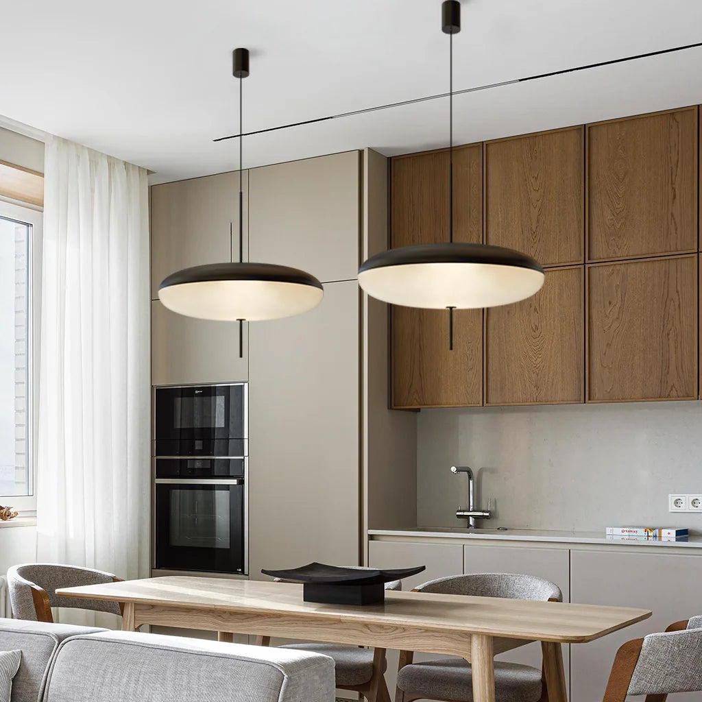Elara Haus Elliptical Saucer Pendant Light