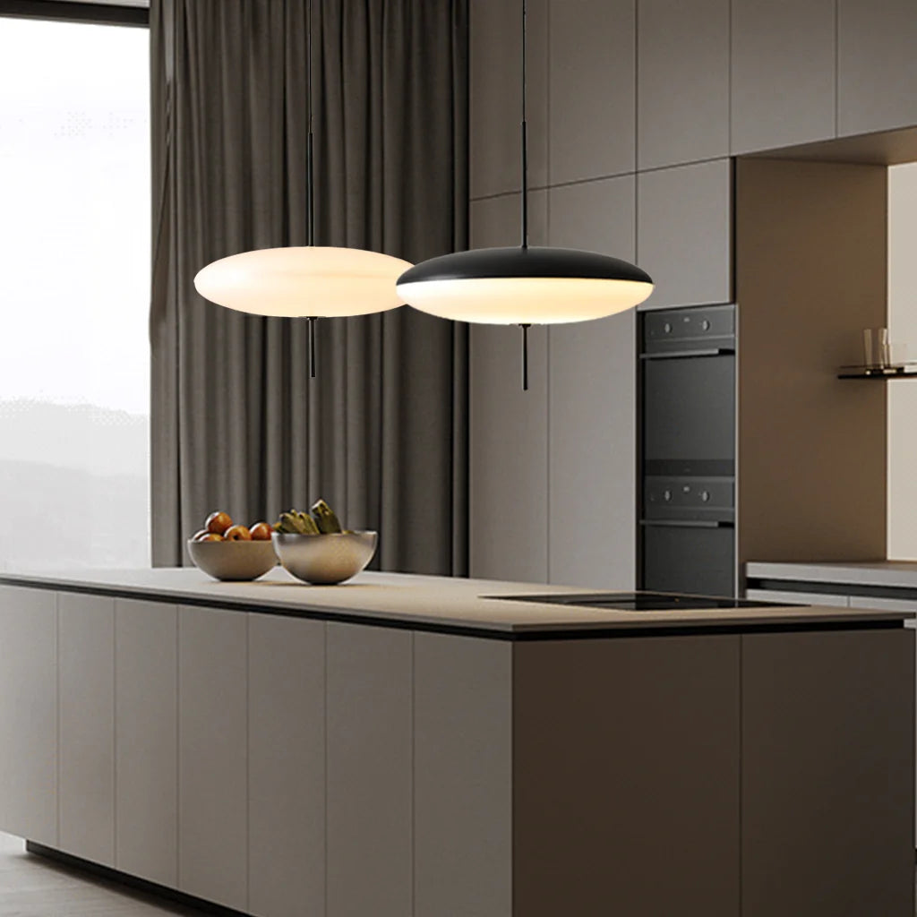 Elara Haus Elliptical Saucer Pendant Light