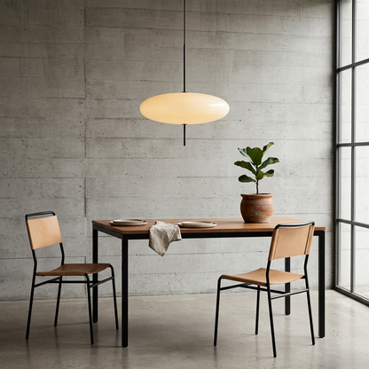 Elara Haus Elliptical Saucer Pendant Light