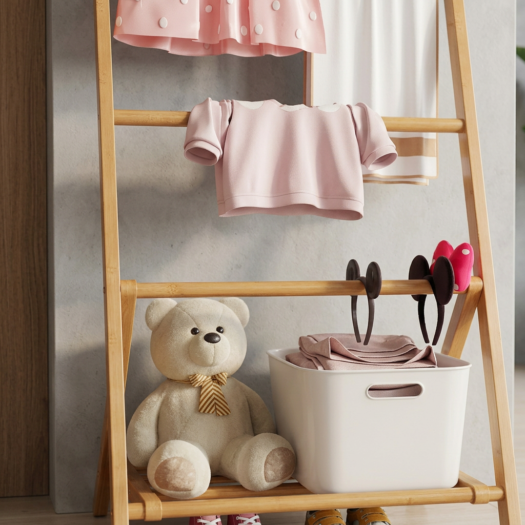 Elara Haus Foldable Kids Hall Tree