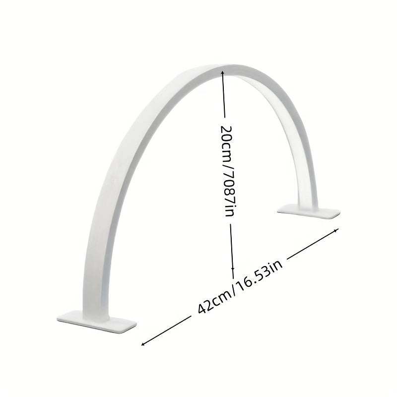 Elara Haus Half-Moon LED Task Light for Desk & Beauty