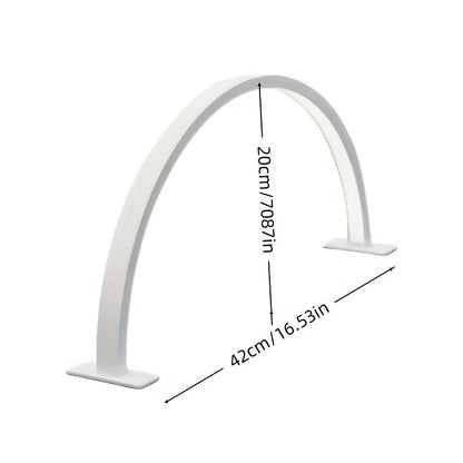 Elara Haus Half-Moon LED Task Light for Desk & Beauty