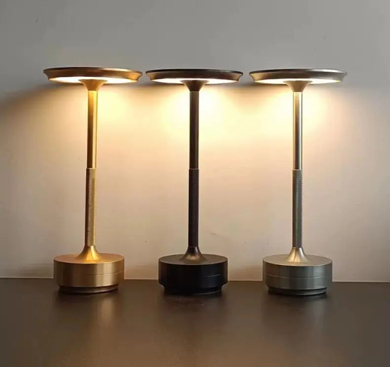 Elara Haus LED Table Lamp with Knurled Grip