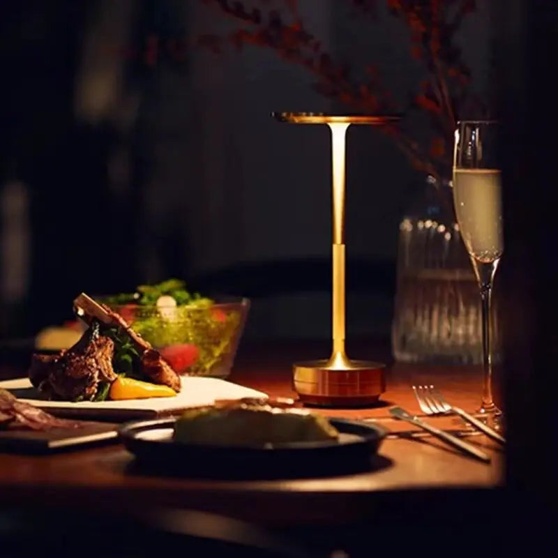 Elara Haus LED Table Lamp with Knurled Grip