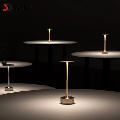 Elara Haus LED Table Lamp with Knurled Grip