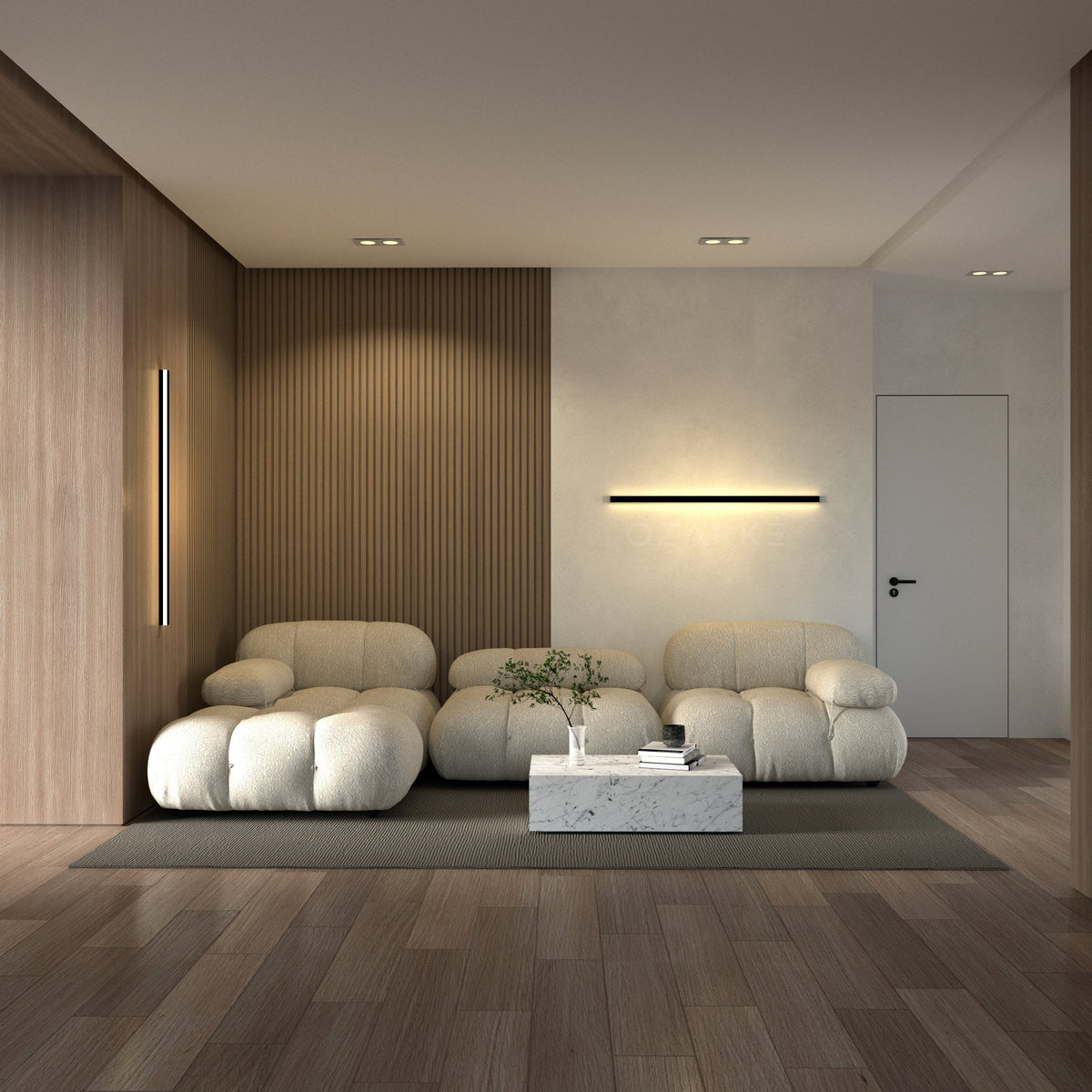 Elara Haus Linear Indoor LED Wall Lamp