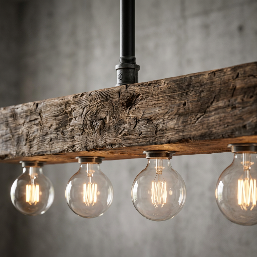 Elara Haus Linear Rectangular Beam Island Chandelier