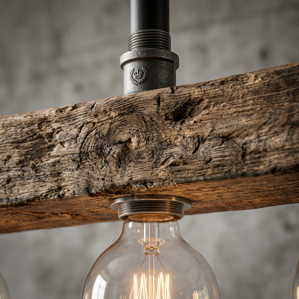 Elara Haus Linear Rectangular Beam Island Chandelier