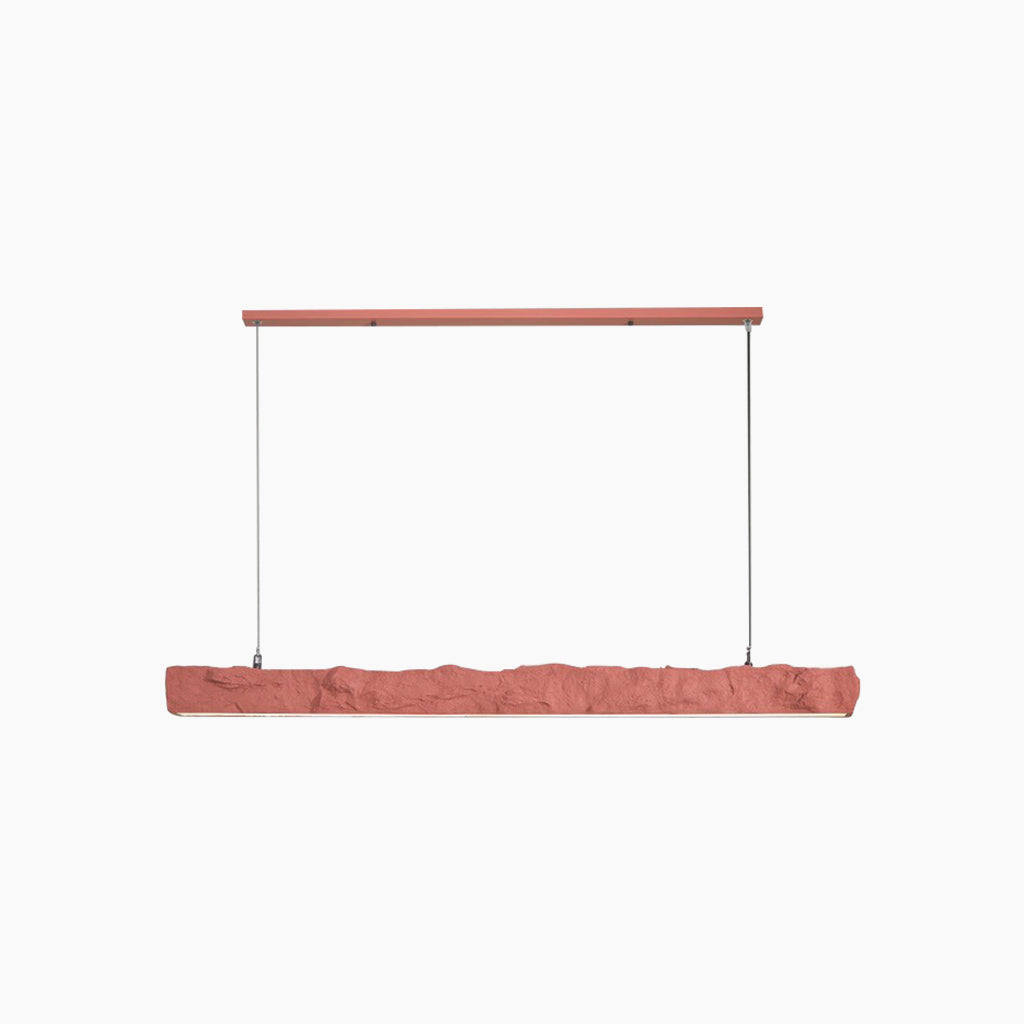Modern Wabi-Sabi LED pendant light with strips, 3 colors 0