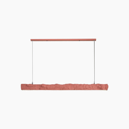 Modern Wabi-Sabi LED pendant light with strips, 3 colors 0