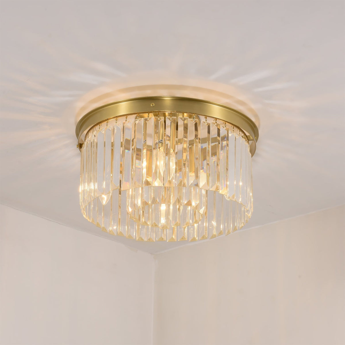 Elara Haus Multi-Ring Flush Mount Light