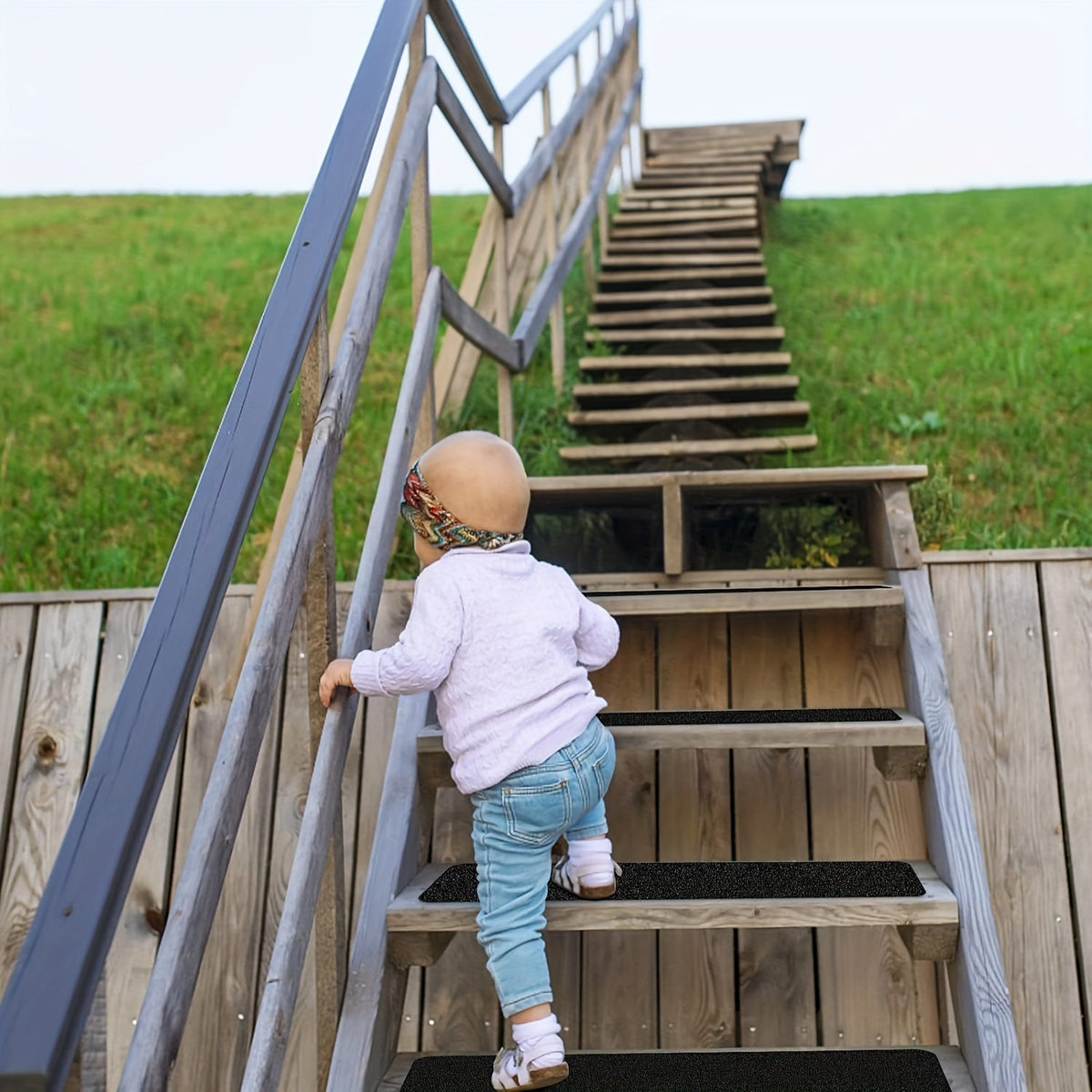 Elara Haus Non-Slip Stair Tread Safety Strips
