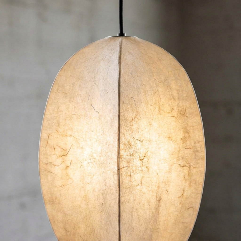 Elara Haus Panel Globe Pendant Lamp with Hanging Cord