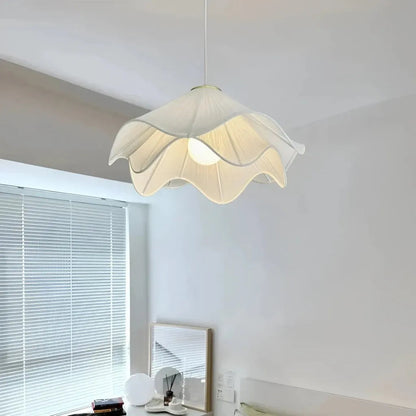 Elara Haus Pendant Light - Metal and Fabric Kitchen Pendant Lighting