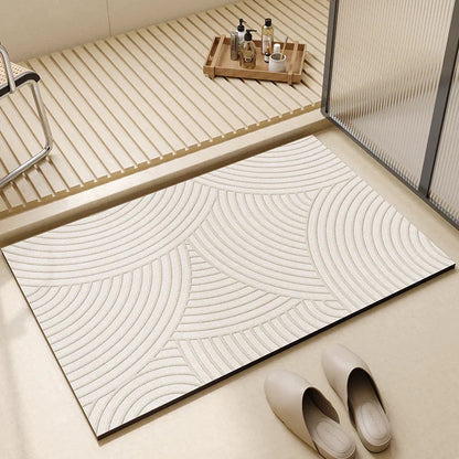 Elara Haus Quick-Drying Absorbent Bathroom Floor Mat