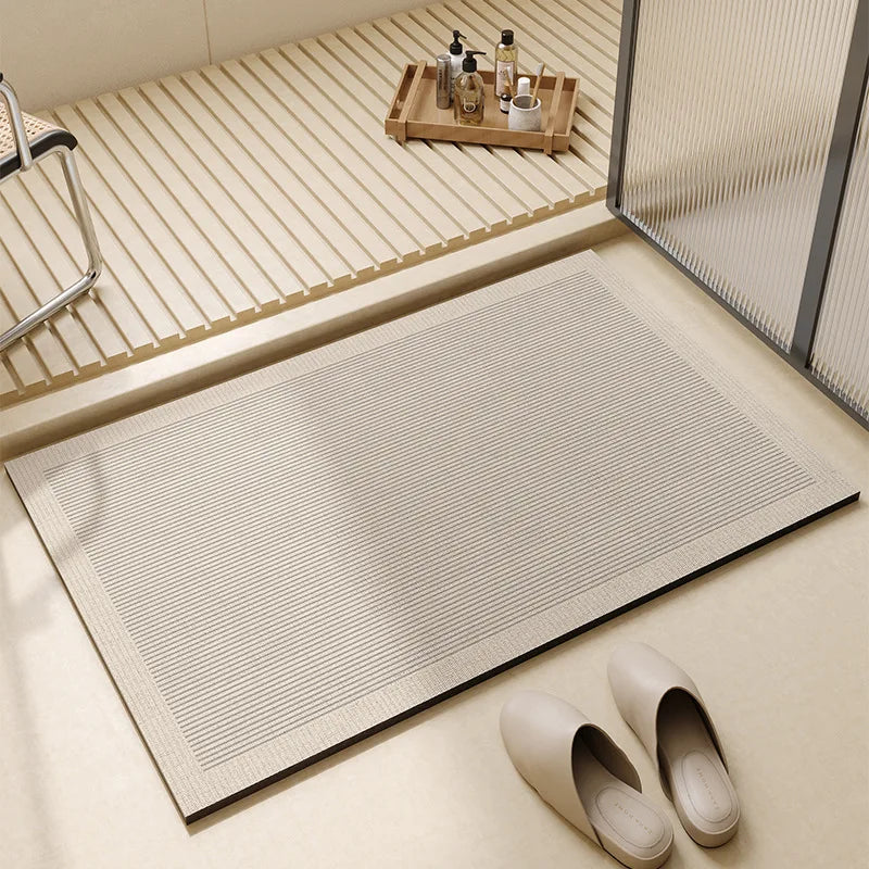 Elara Haus Quick-Drying Absorbent Bathroom Floor Mat